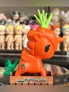 Tokidoki Ninjin Top Veggie Unicorno Series Collectible Art Figure